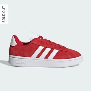 Adidas Grand Court Alpha Shoes - Red, Women’s 8.5
